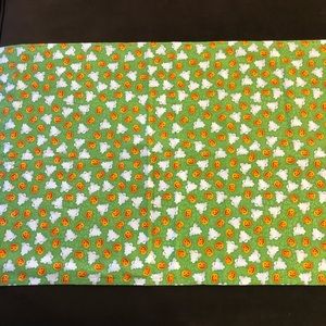 Halloween Ghosts & Pumpkins Fabric Table Runner